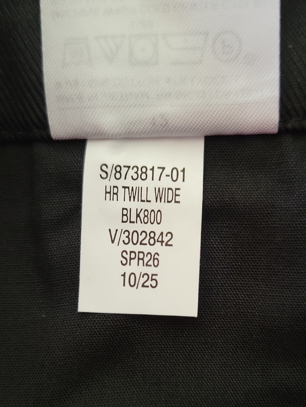 NWT Banana Republic Wide Leg Cropped High Rise Pants Black Cotton & Lyocell 12 - Picture 10 of 10